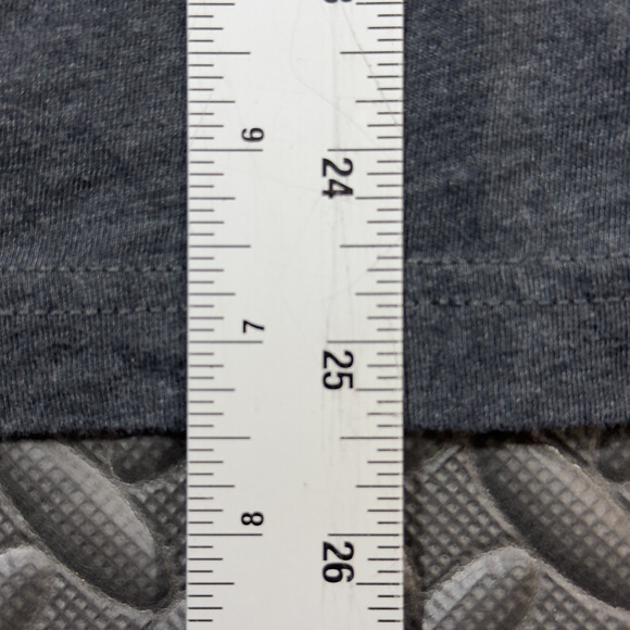 GV Art Prayers From Maria Men's XL Gray Cotton Short Sleeve Flower Graphic Print - Picture 7 of 7